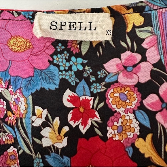 SPELL | Women's Last Drinks Bias Cut Midi Bird & Floral
Print Size XS - Picture 14 of 15